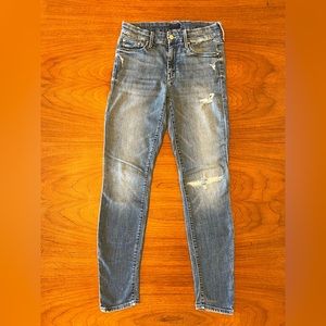 Mother “The Looker” high rise jeans.